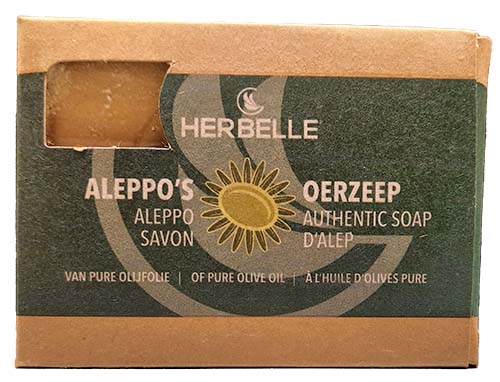 Savon d'Alep 100% huile d'olive bdih 200g